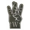 "W"/West Hand Foam Hand Mitt (18")